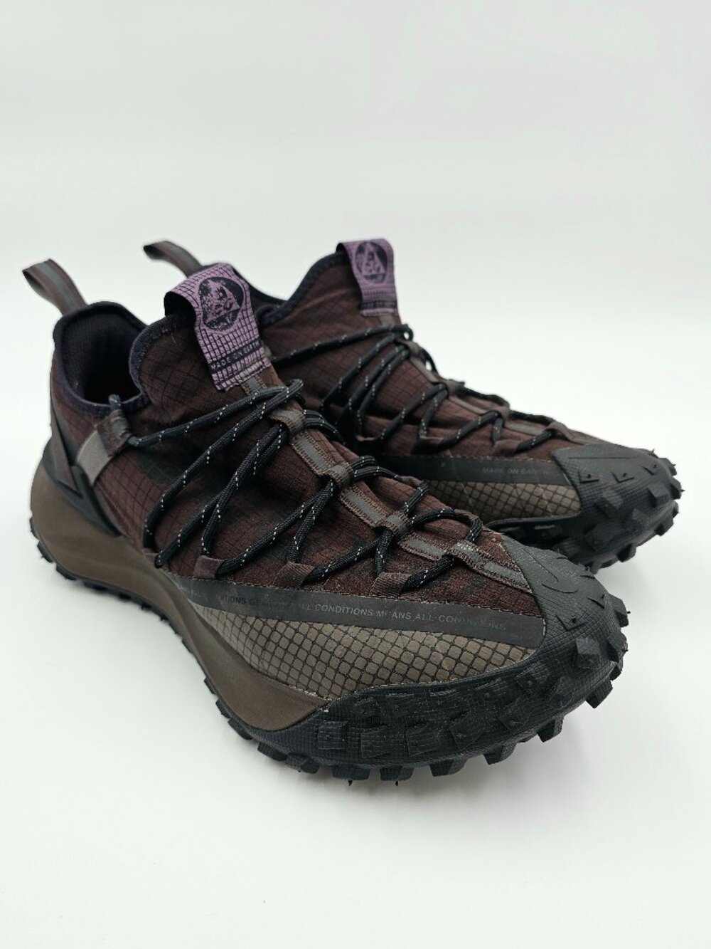 Nike ACG Mountain Fly Low Brown Basalt DC9045-200 Shoes Sneakers Men's Size 9.5